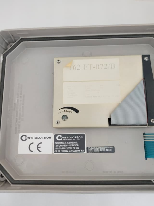 Controlotron 1010 DNR-T2KGZ1-S9 MultiFunction Ultrasonic Flowmeter System 1010