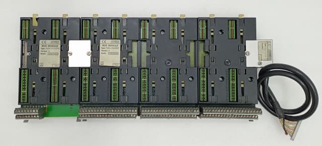 Saia PCD4 Backplane Assembly: PCD4.C100Z05 Ver B + PCD4.C260Z05 Ver A + PCD4.K21
