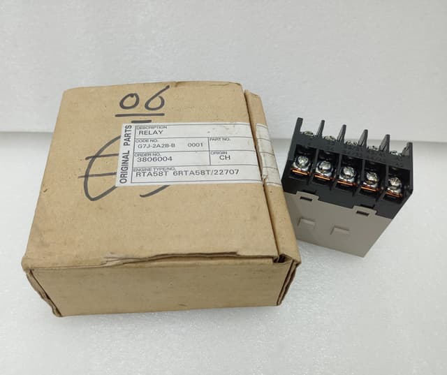 Omron G7J-2A2B-B Power Relay 24 VDC | NO 25A 277VAC , 25A 30VDC , NC 8A 277VAC
