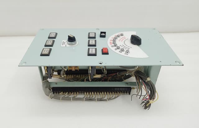 Mitsui BMS-1500 Marine Engine Control Panel /Machine No. E-7984 NV Type NOA-3720