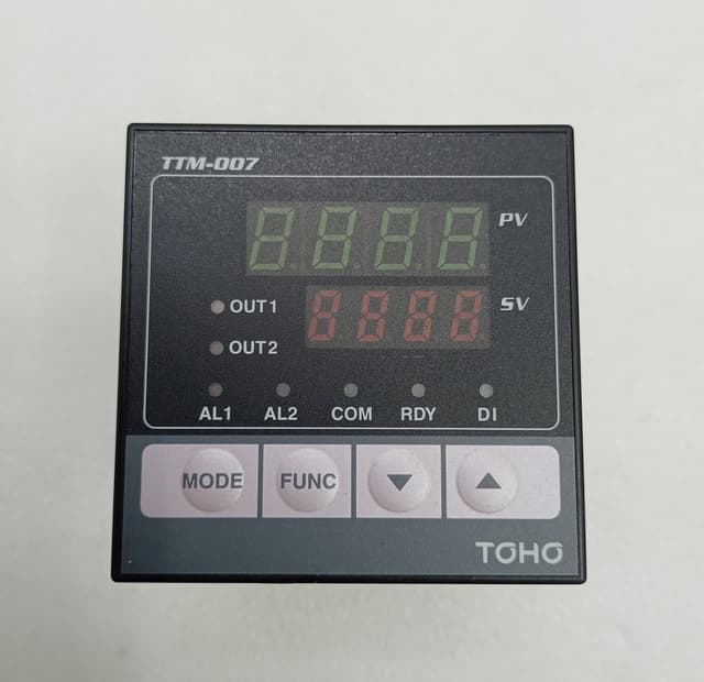 Toho TTM-007 Digital Temperature Controller TTM-007-R-A 100-240VAC 50/60HZ 10VA