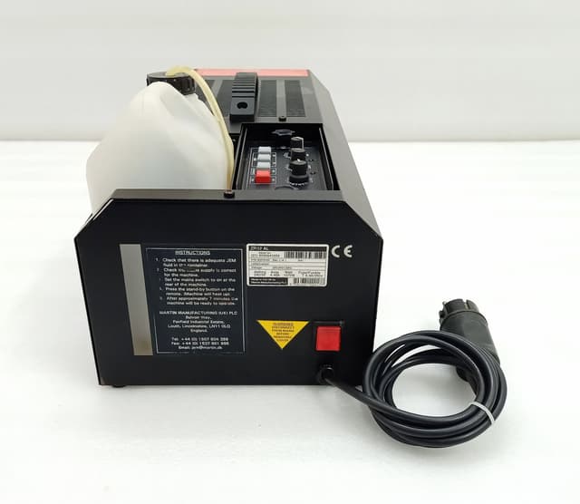 Martin JEM ZR12-AL Professional Fog Machine 220240V 1070W 4.45A Made in UK Used