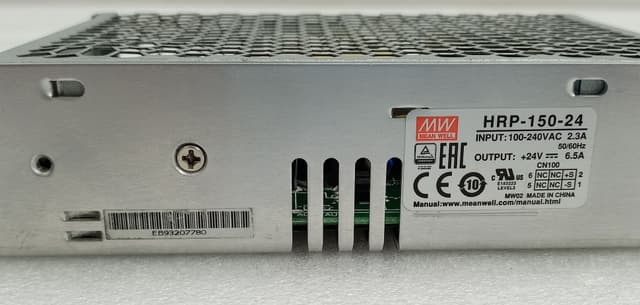 Mean Well HRP-150-24 Switching Power Supply 24V 6.5A 150W Active PFC Industrial