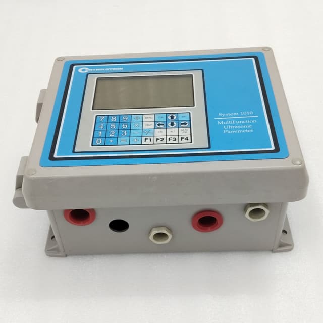 Controlotron 1010 DNR-T2KGZ1-S9 MultiFunction Ultrasonic Flowmeter System 1010