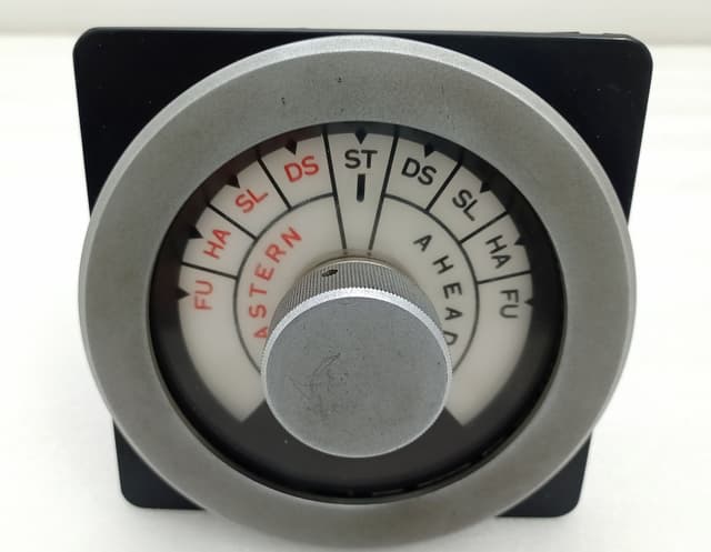 Marine Engine Telegraph Nautical Ship Control Indicator Ahead Astern