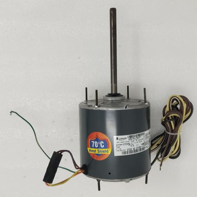 GE 5KCP39NG U724AS Motor 1/3 HP 1035 RPM / 5KCP39NGU724AS / 70 C (150 F) Ambient