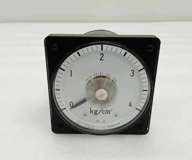 Toyo Keiki 0-4 kgcm² Pressure Indicator Gauge DVF-11 4–20 mA NO. BA627184