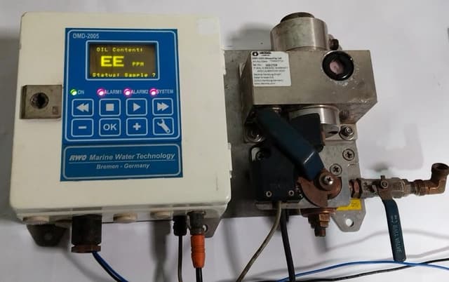 Deckma OMD-2005 Oil Content Meter / Bilge Alarm Monitor / Measuring Cell