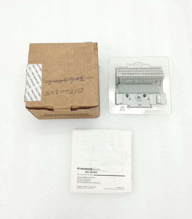 Allen-Bradley 1794-TB3/A Terminal Block, Part Number 96145473 Unit, Base DC I/O F/SCR System, Used With I/O Moules