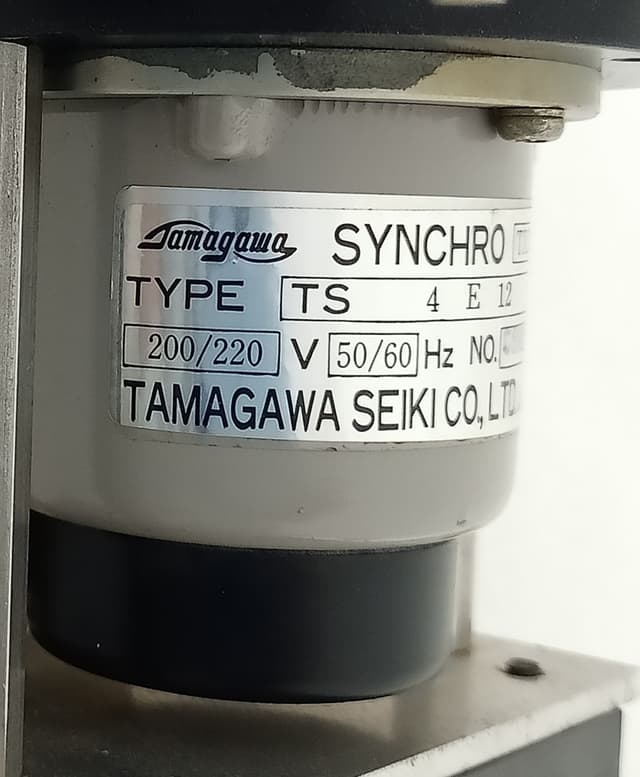 KURAMOTO Rudder Angle Indicator 70-0-70 Port/Starbd w TAMAGAWA TS4E12 Sync Motor KURAMOTO INSTRUMENT Marine Rudder Angle Indicator 70-0-70 Port/Starboard Marine Rudder Angle Indicator (RAI) KURAMOTO INSTRUMENT Marine Rudder Angle Indicator 70-0-70 Port/Starboard NO.876957-3 Vintage Marine Ship Gauge Synchro Dial / Kuramoto Tamagawa Seiki Indicator For sale is a genuine, high-grade Kuramoto Instrument Manufacturing Co., Ltd. Marine Rudder Angle Indicator loop dial face. This Japanese legacy navigation instrument features an expanded 70-0-70 degree scale for both Port (Red) and Starboard (Green) rudder position tracking. TAMAGAWA SEIKI TS4E12 Marine Synchro Rudder Angle Indicator Kuramoto 220V 70-0-70 Kuramoto Marine Rudder Gauge Meter TS4E12 Tamagawa Seiki Synchro Motor