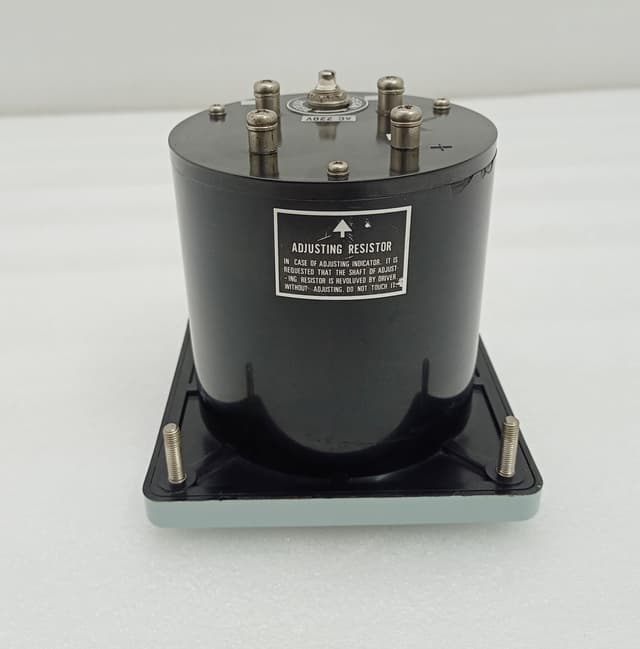 KURAMOTO Instrument 876128-4 RPM Indicator 1:1 Ahead 120-0-120 Astern / Japan #2
