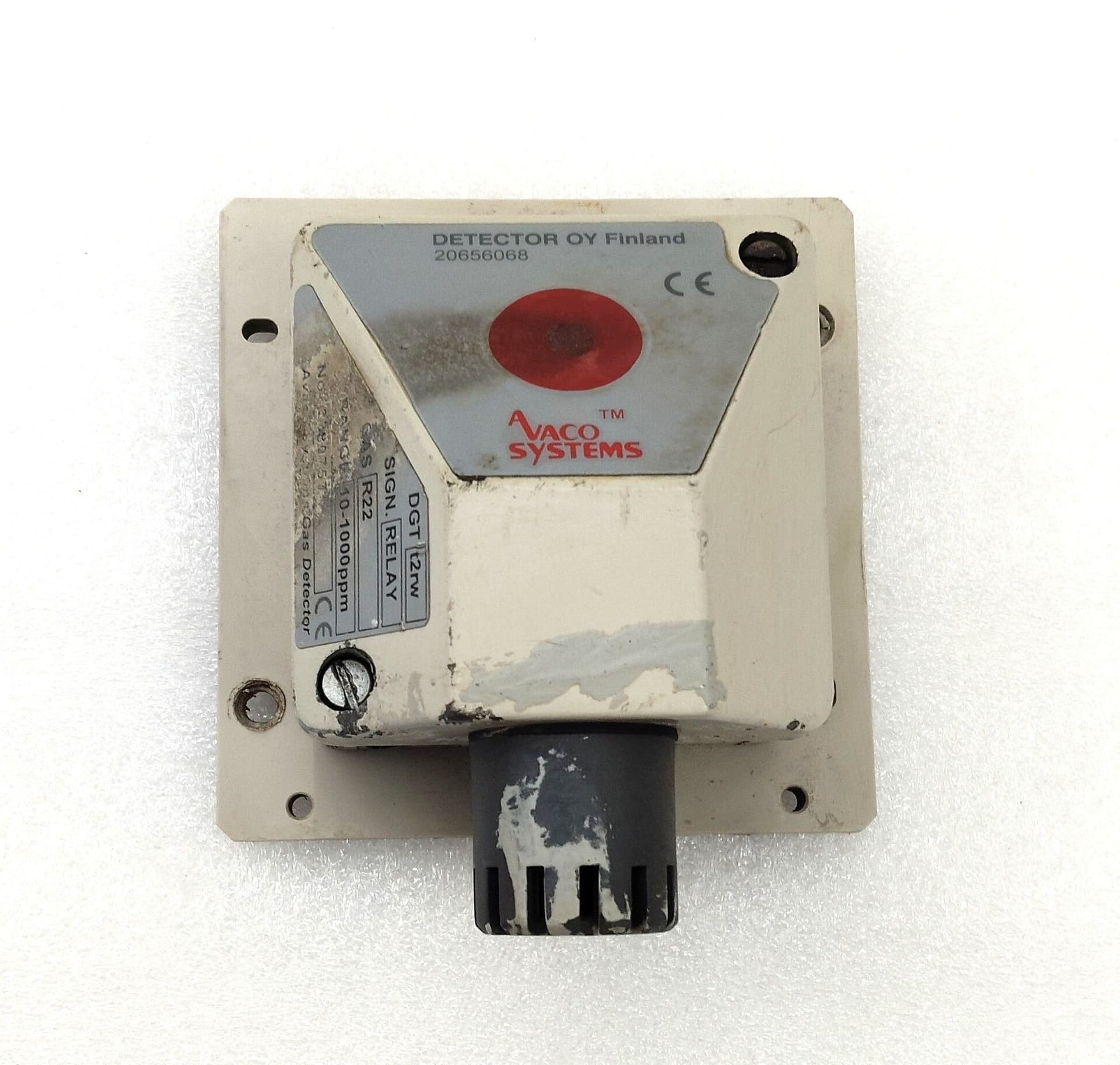 Avaco Gas Detector 20656068 Gas: R22 Range: 0-1000 ppm No: 2380747 Avaco System