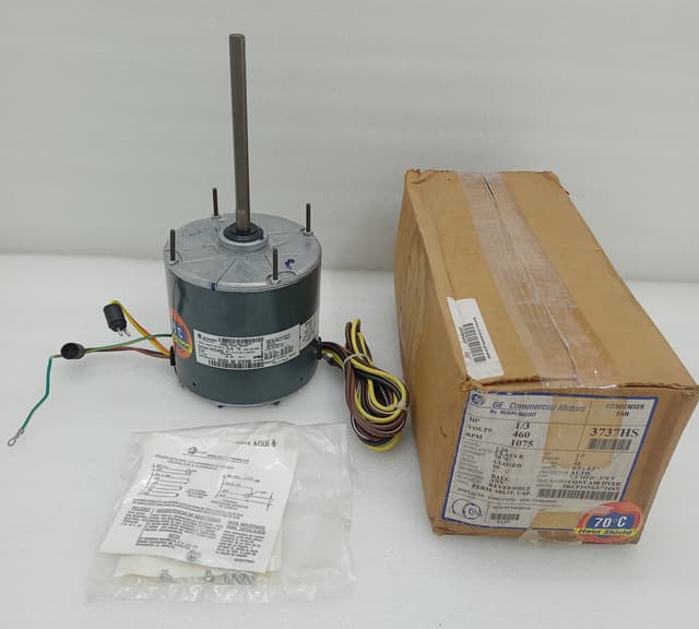 GE 5KCP39NG U724AS Motor 1/3 HP 1035 RPM / 70 C (150 F) Ambient / 5KCP39NGU724AS