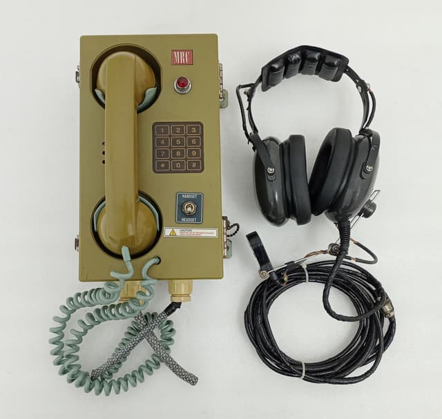 MRC LC-213G Marine AutoTelephone Keypad Ship Telephone w Anti-Noise Headset
