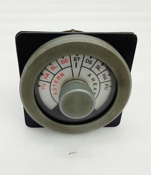 Marine Engine Telegraph Nautical Ship Control Indicator Ahead Astern #2