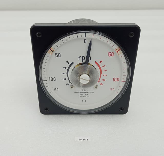 Nunotani Keiki F.O. Pump Mark Indicator w/ Tamagawa Seiki TS 5N2E12 Sync Motor