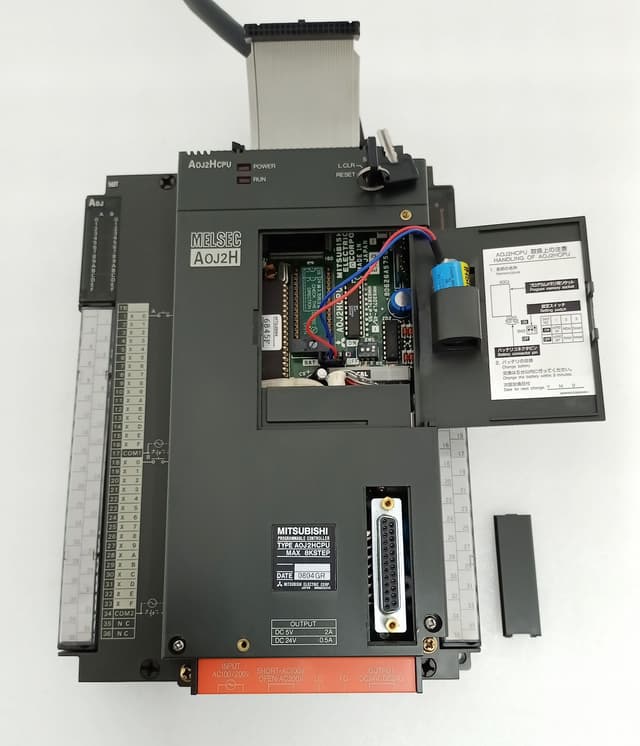 Mitsubishi MELSEC A0J2HCPU PLC CPU Module Max 8K Step w/ A0J2-E56DT I/O Extension Bundle
