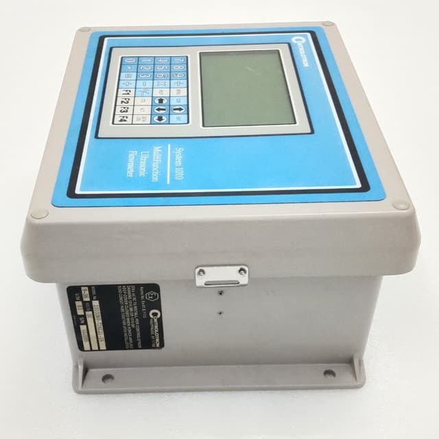 Controlotron 1010 DNR-T2KGZ1-S9 MultiFunction Ultrasonic Flowmeter System 1010