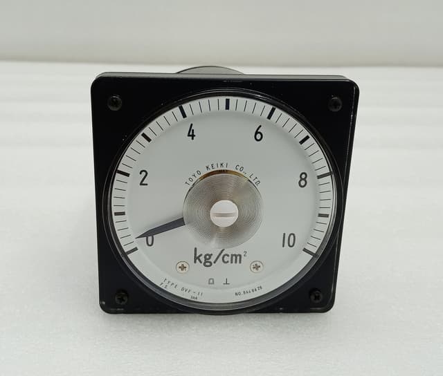 Toyo Keiki 0-10 kgcm² Pressure Indicator Gauge DVF-11 4–20 mA NO. BA60628