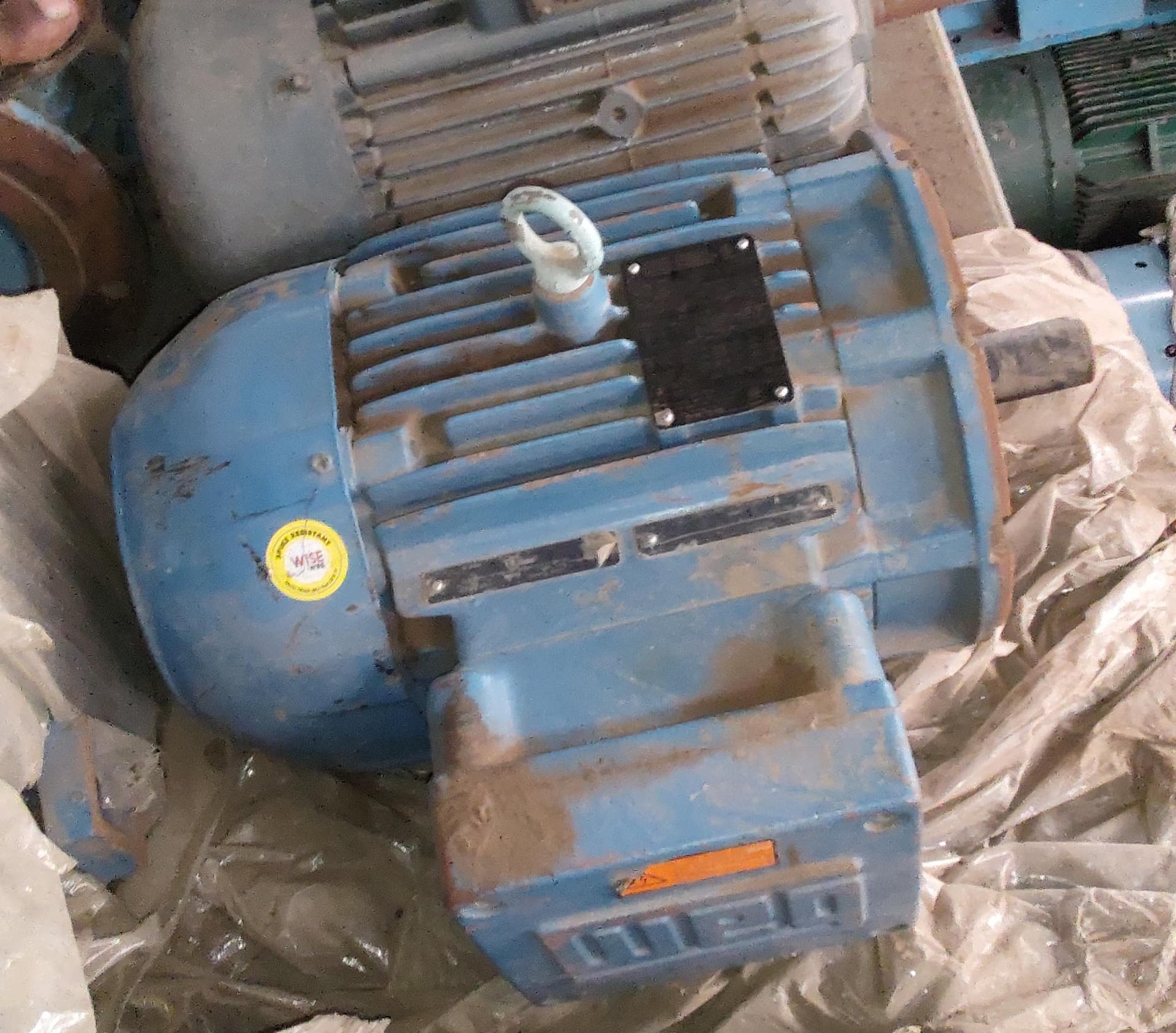 WEG 5 HP (3.7 kW) Explosion Proof Marine Electric Motor / 1755 rpm @ 60 Hz – 1435 rpm @ 50 Hz